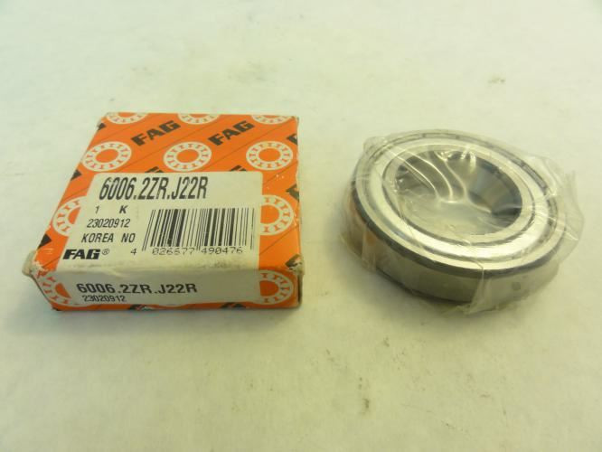 FAG 6006.2ZR.J22R; Ball Bearing; 30mm ID; 55mm OD; 13mm Width