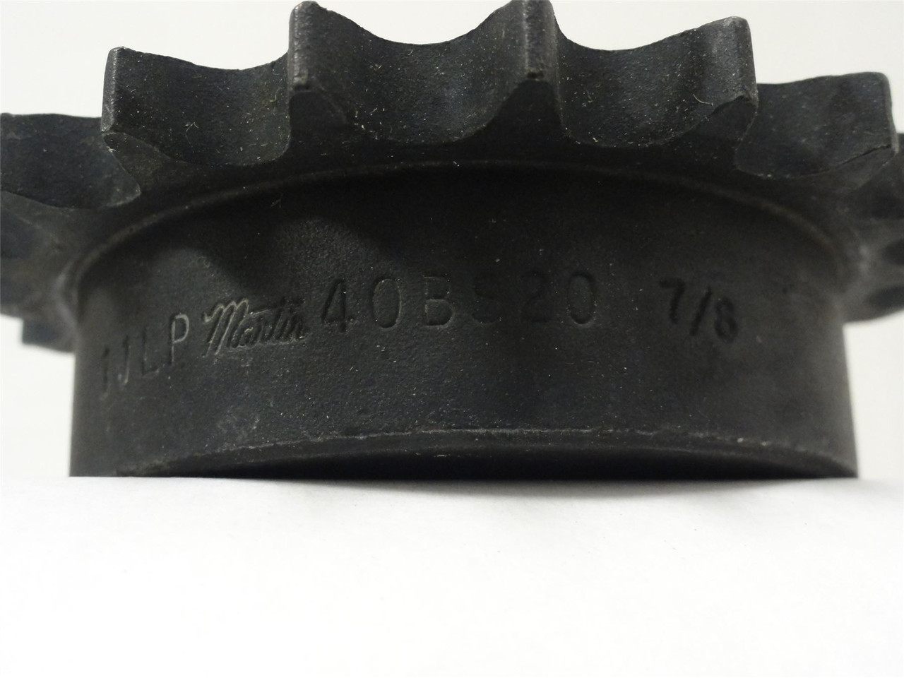 Martin 40BS20 7/8; Sprocket; #40; 0.875" ID; 20 Teeth