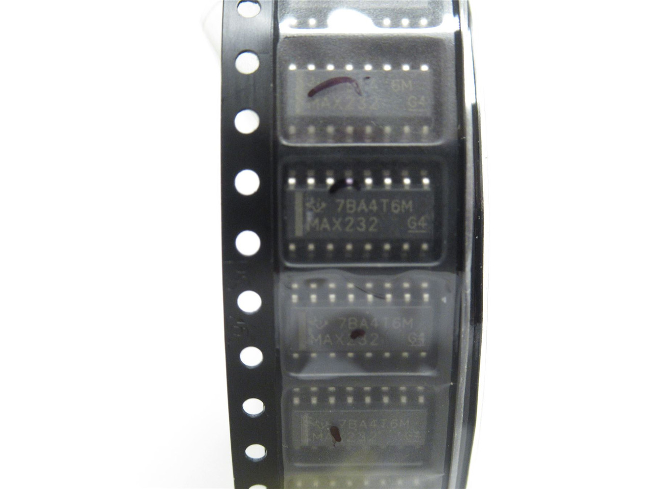 Texas Instruments MAX232D; Lot-30 IC Transceivers; Full RS232