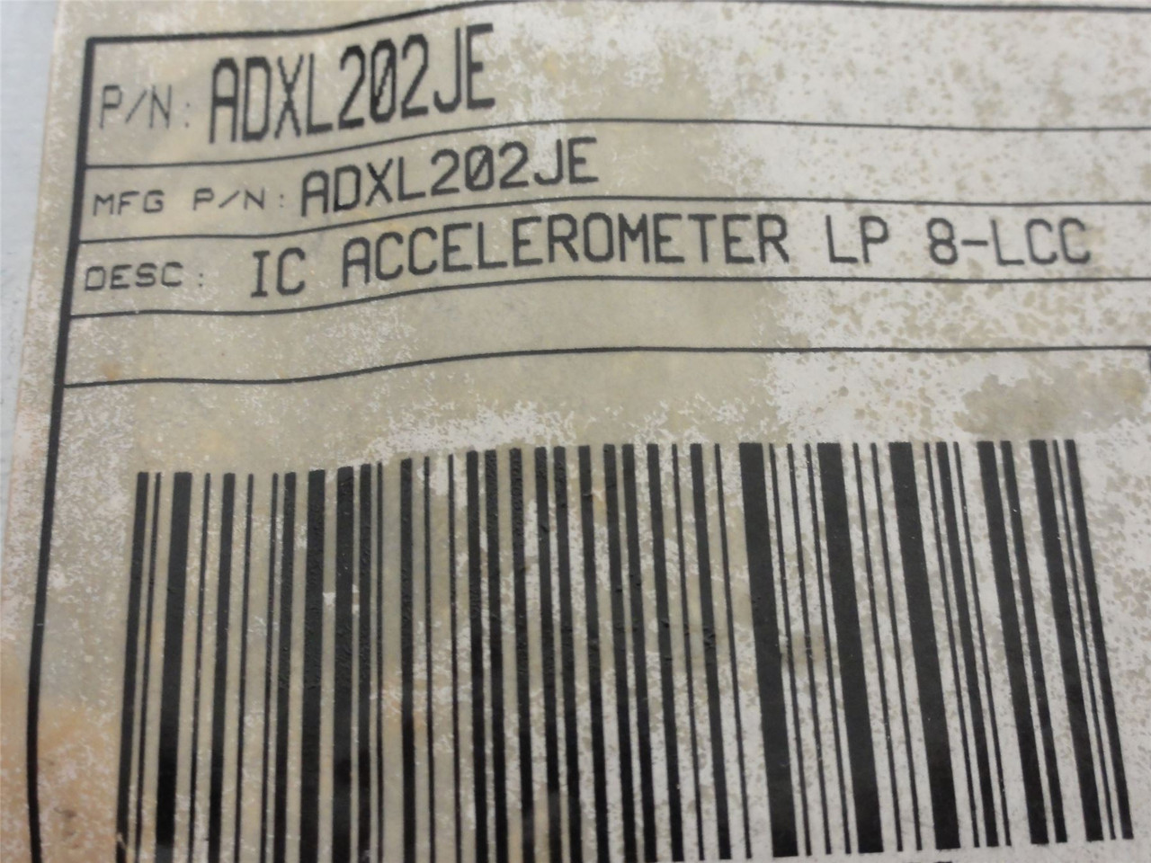 Analog Devices ADXL202JE; Lot-5 Dual-Axis Accelerometers