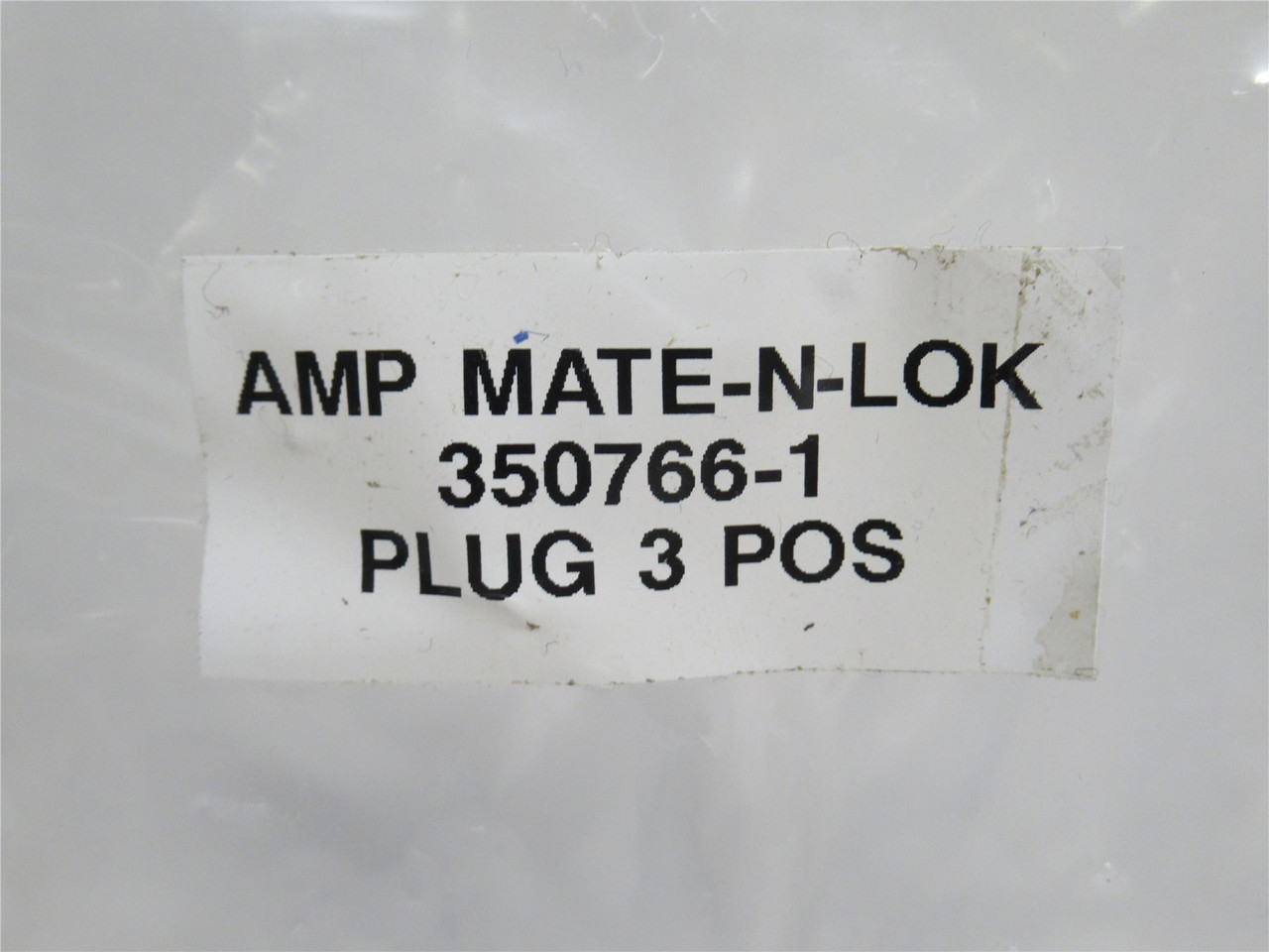 AMP 350766-1; Lot-88 Connector Plugs; 3Pos; Single Row