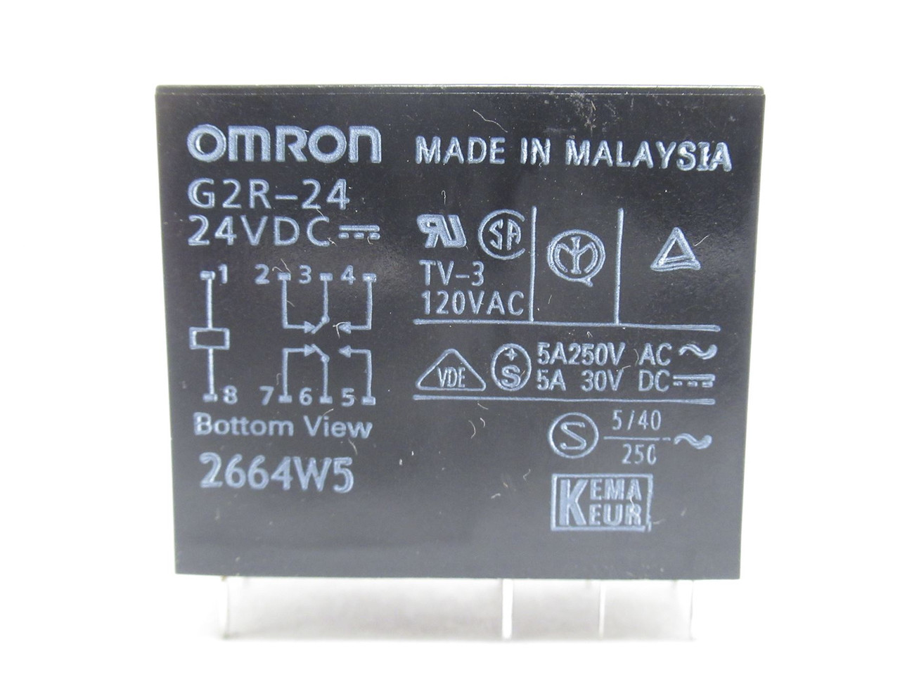 Omron G2R-24-DC24; Relay GP; 4A; Coil: 24VDC; DPDT ; 2 Form C