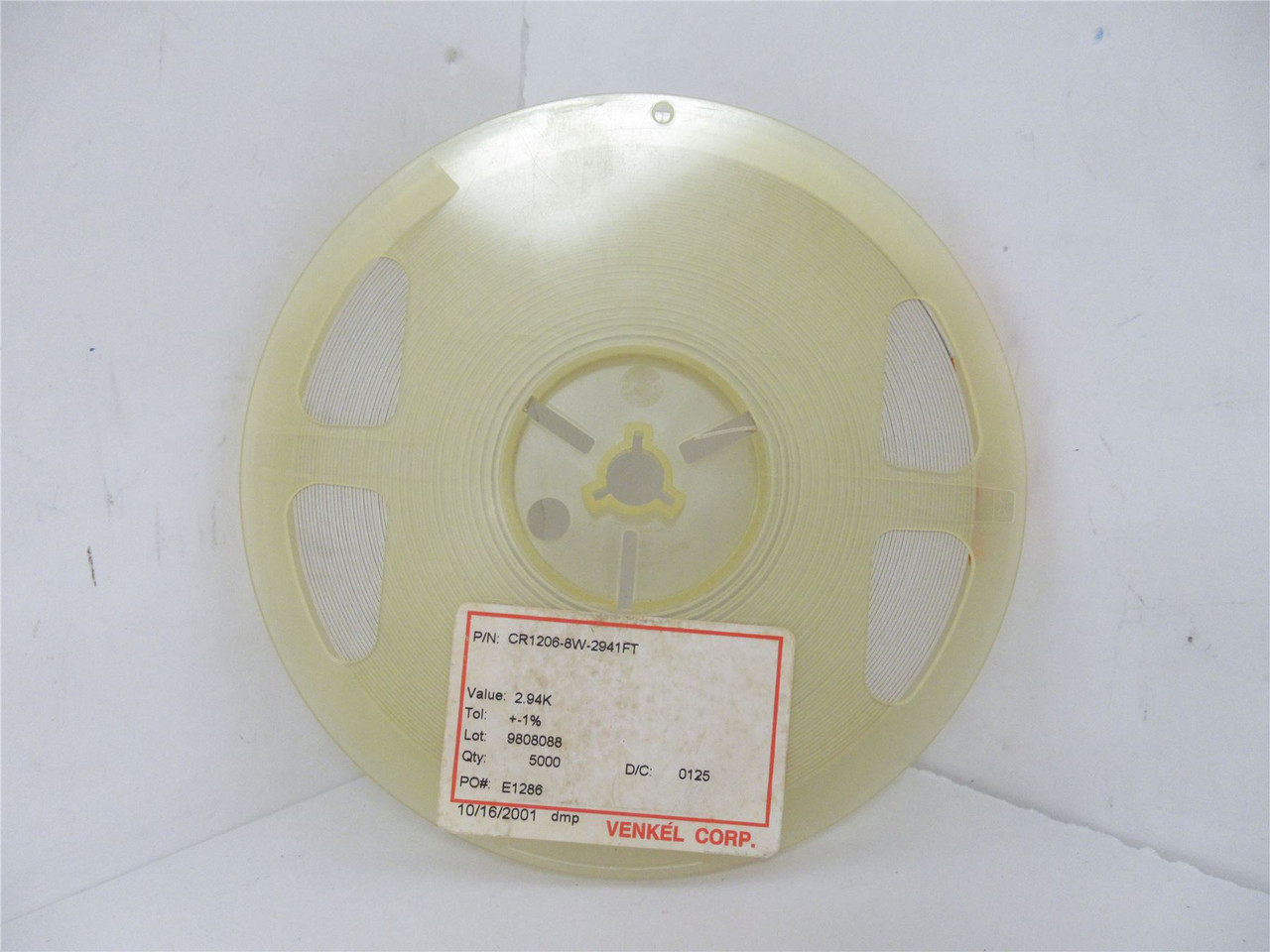 Venkel CR1206-8W-2941FT; Lot-4800 Chip Resistor; 2.94Kohm