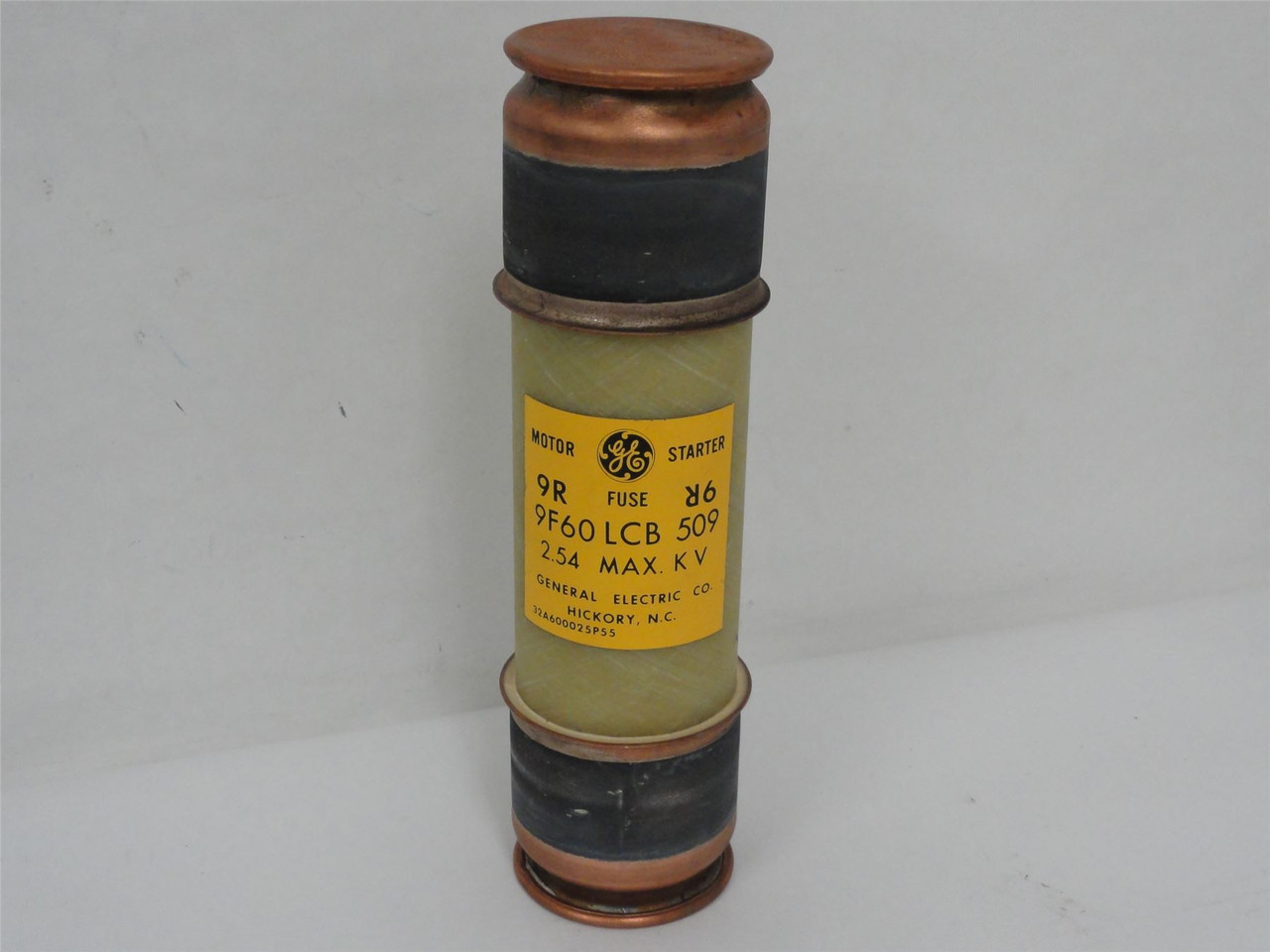 GE 9F60LCB509; Fuse; Size 9R; 820A; 2.54KV; 50kA; EJ-2D