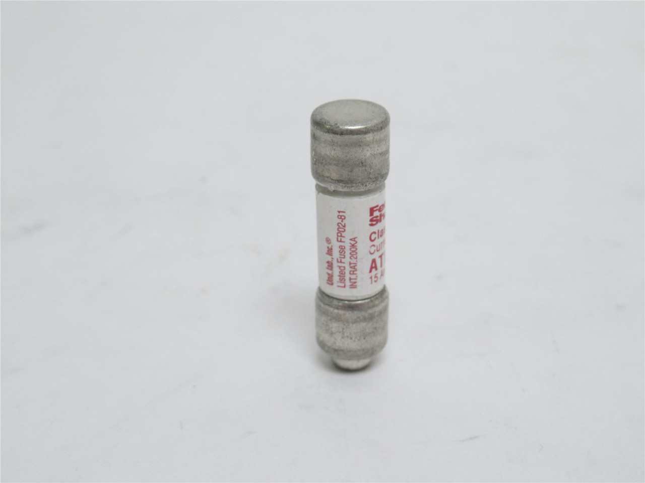 Ferraz-Shawmut ATMR15; Fast Acting Fuse; 15A; 600VAC/DC; ATMR