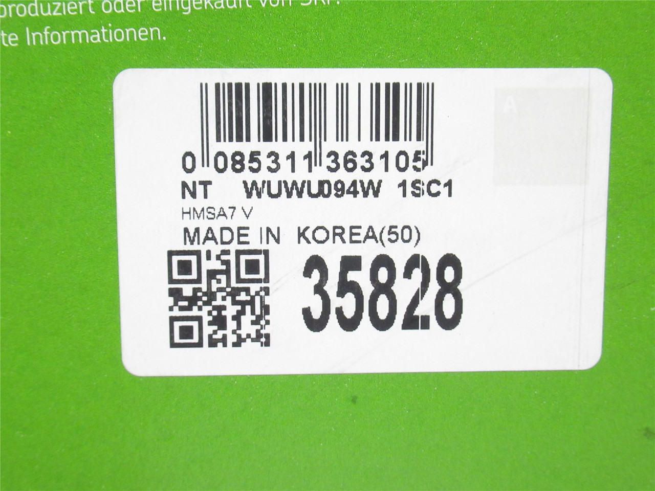 SKF 35828; Oil Seal; 3.582"ID x 4.37"OD x 0.374" Wide
