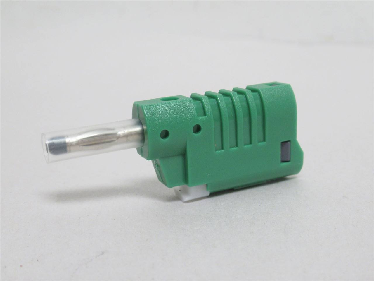 Pomona 73093-5; Green Banana Plug; Stackable Connector