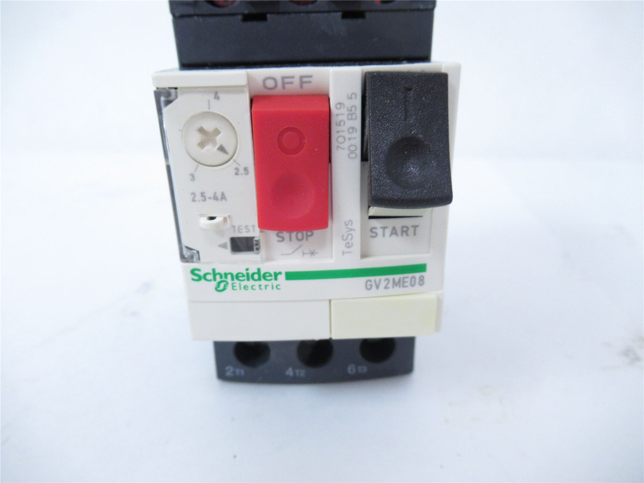 Schneider GV2 ME08; Manual Motor Starter 2.5- 4A