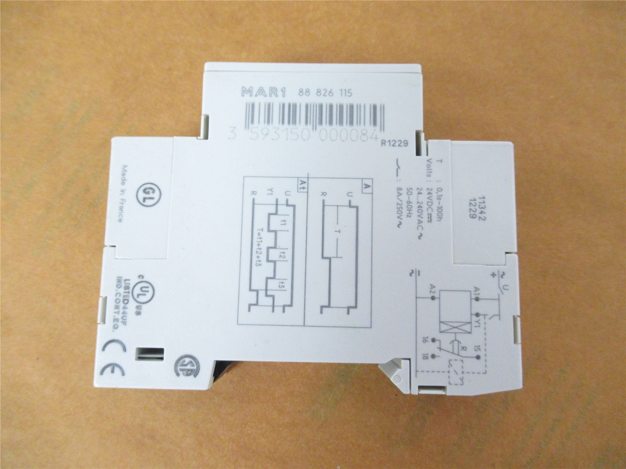 Crouzet MAR188826115; Relay Delay Timer 8A; 24 VDC