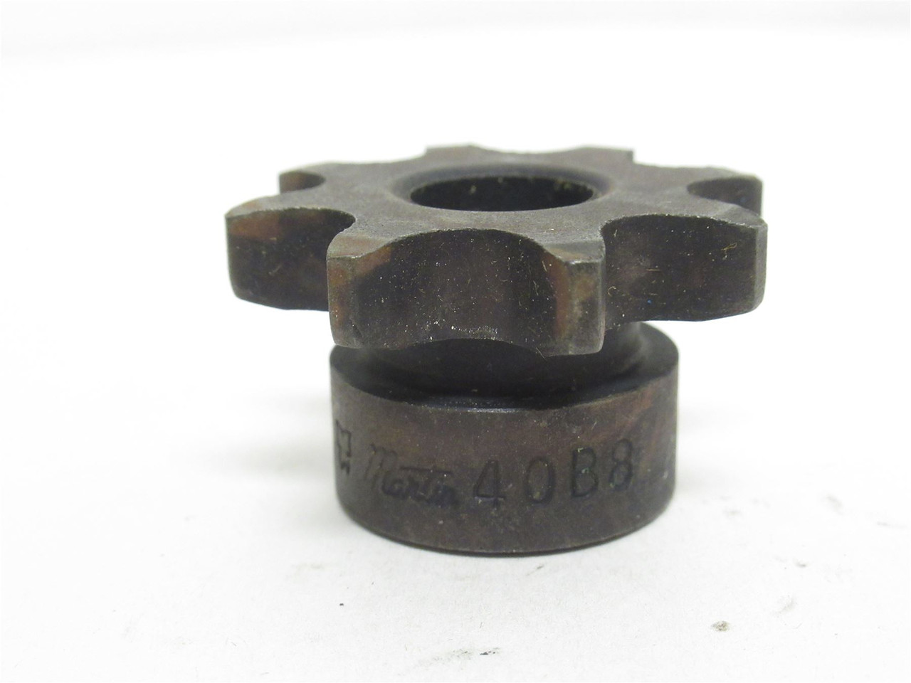 Martin 40B8-1/2; Sprocket #40; 8 Teeth; 1/2"ID; No Key Way