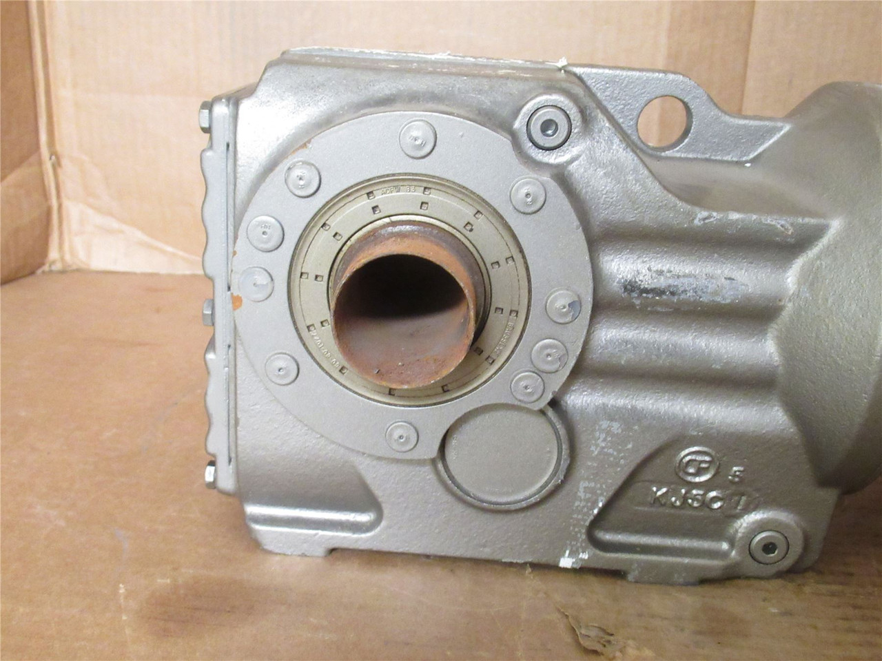 SEW KT47/T DRS71M4; Gearmotor; 21.81:1 Ratio; 3/4HP; 230/460V