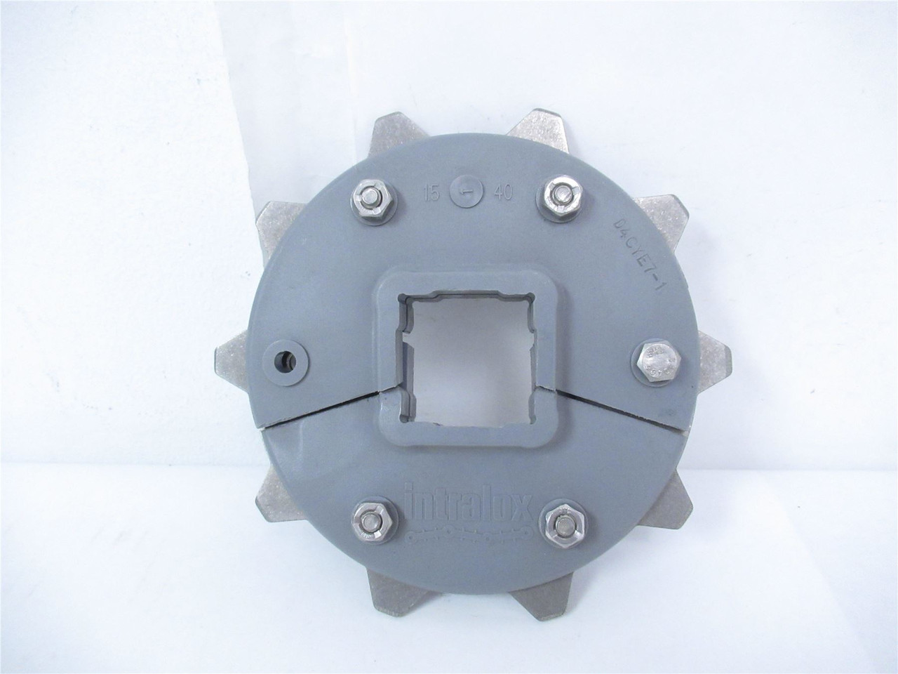 Intralox D4CYE7-1; Sprocket Split 10Teeth 1.625" Square Bore