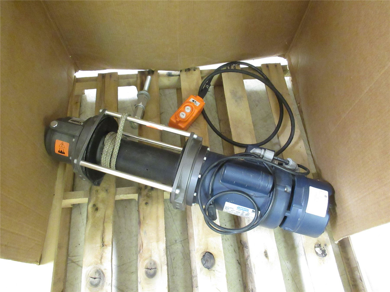 Columbia HF1000-1A34-F-02; Electric Hoist; 1000LBS; 208-230VAC; 1HP