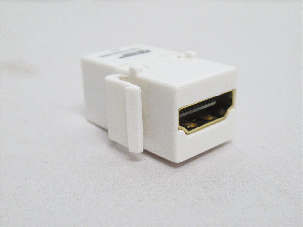 Commercial Electric 642-941; White HDMI Insert ; Wall Mount