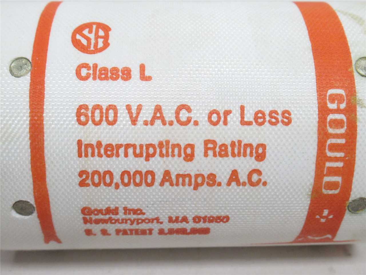 Gould A4BY1200; Amp-Trap Fuse; 1200A; 600V; Class: L