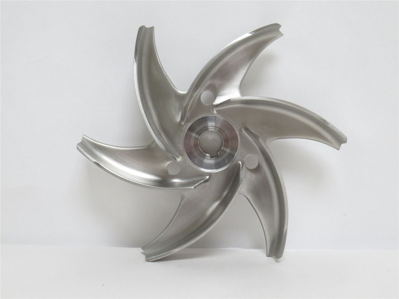 MFG- MDL-UNKN-243818; Pump Impeller; SS; 11/16"ID; 6-Blade