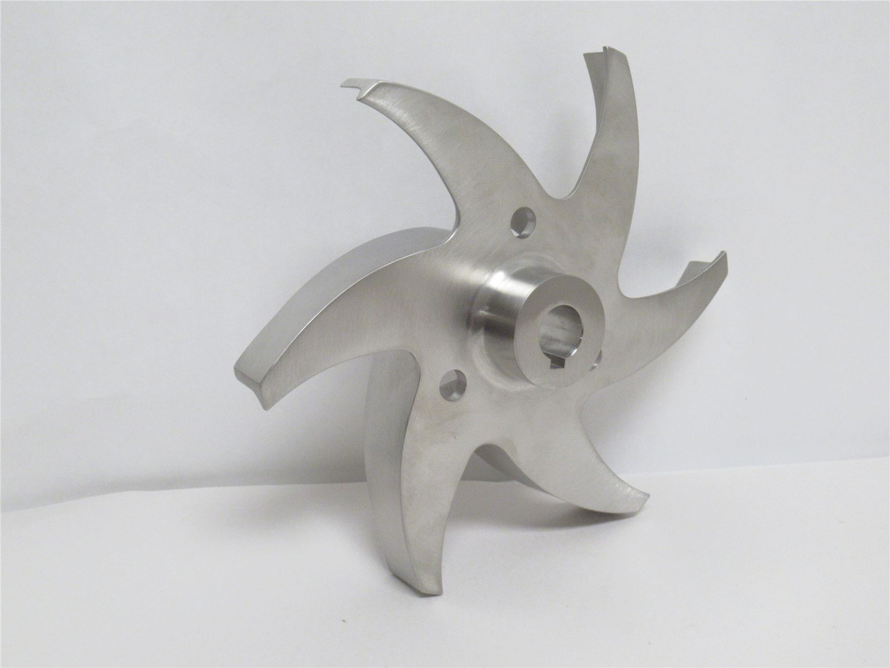 MFG- MDL-UNKN-243818; Pump Impeller; SS; 11/16"ID; 6-Blade
