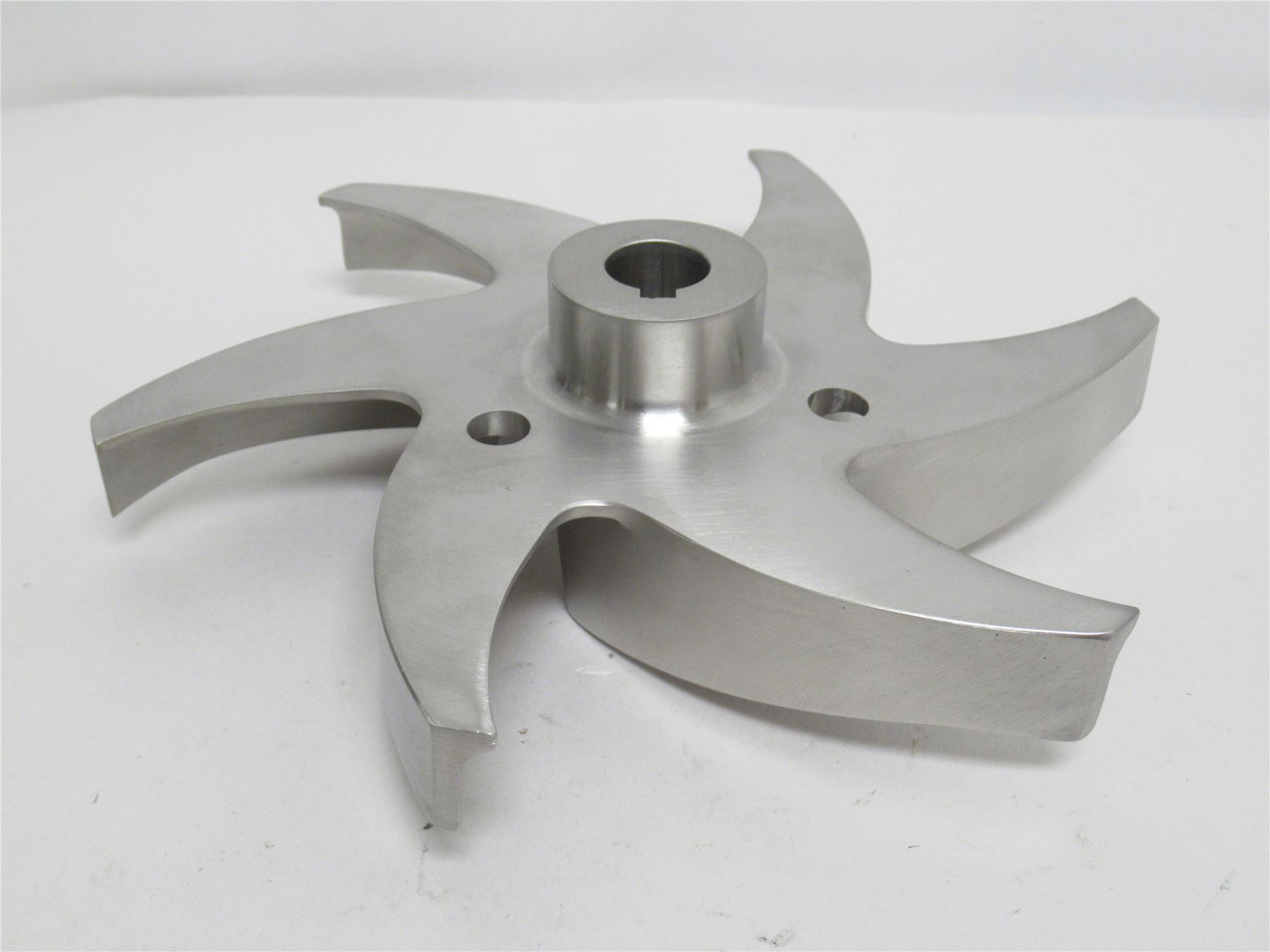 MFG- MDL-UNKN-243818; Pump Impeller; SS; 11/16"ID; 6-Blade