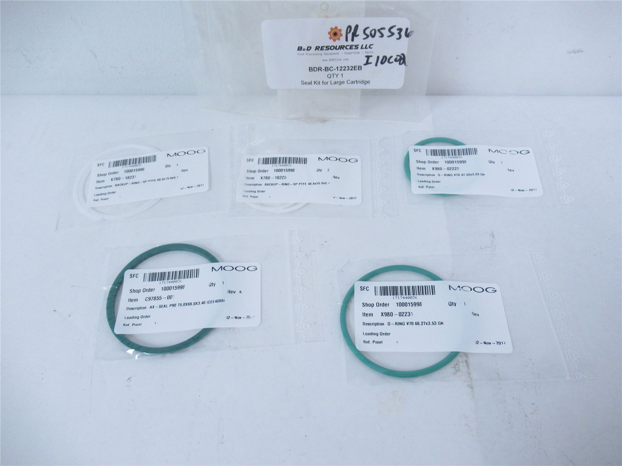 B&D Resources BDR-BC-12232EB; Seal Kit for Large Cartridge