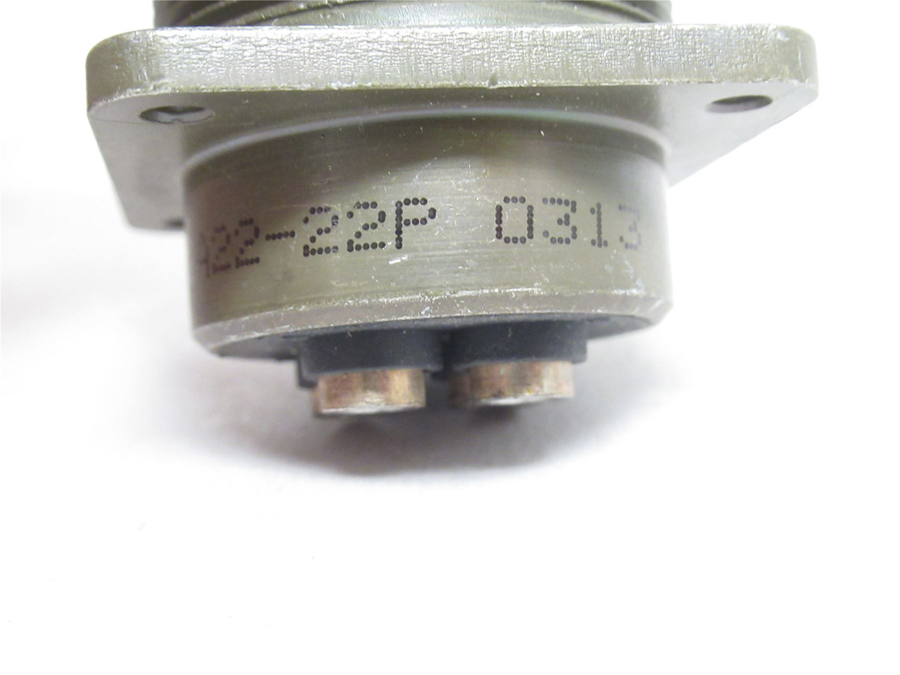 Amphenol MS3102A22-22P; Circular Connector Receptacle; 4-Pin
