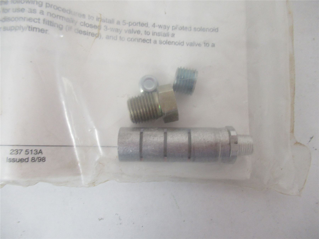 Nordson 231260a; Solenoid Valve Installation Kit