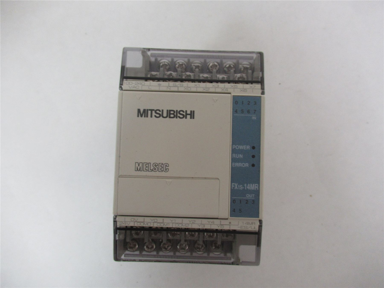 Mitsubishi FX1S-14MR-ES/UL; Programmable Controller 24 VDC