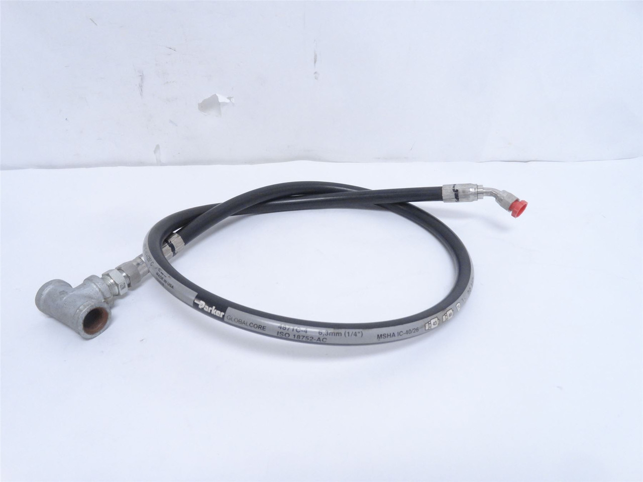 Formax 487TC-06C-37C-6-4-4-43.00; Hose Assy; 3/16 JIC ;45Deg