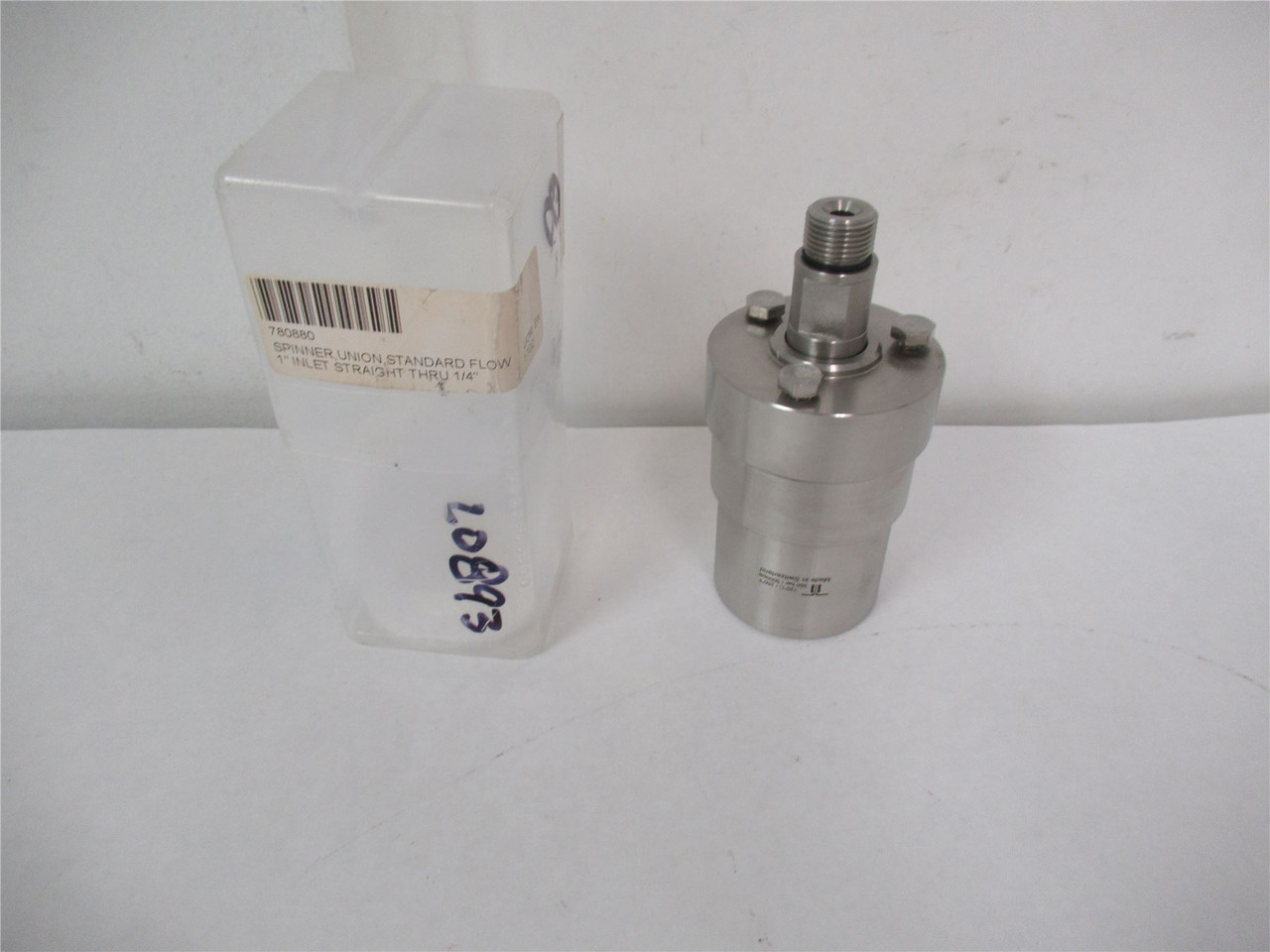 MFG 780880; Union Standard Flow Spinner 1" thru 1/4"