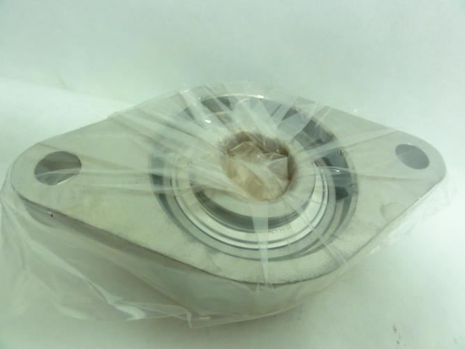 IPTCI SUCSFL-206-18; SS Flange Bearing; Two-Bolt; 1.125"ID