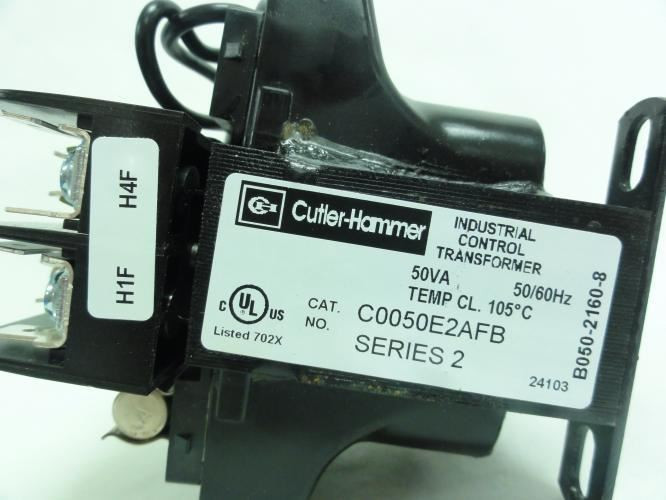 Eaton C341AC; Transformer Kit; 50VA; Pri: 230x460V - Sec: 115V