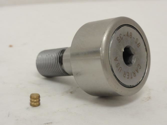 Carter SC-48-SB; Cam Follower SS; 1-1/2" Roller OD x 7/8" Width