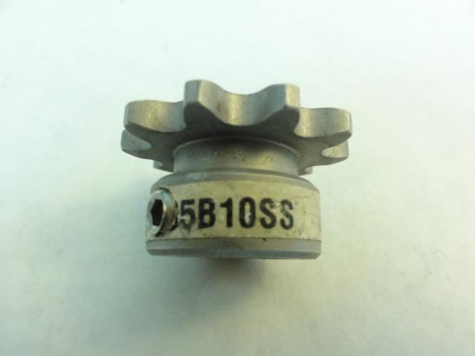 Martin 35B10SS-5/8; Sprocket # 35; 10T; 5/8"ID; SS