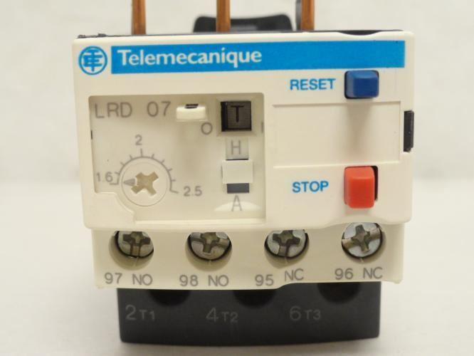 Telemecanique LRD07034677; Thermal Overload Relay 1.6-2.5A 600V