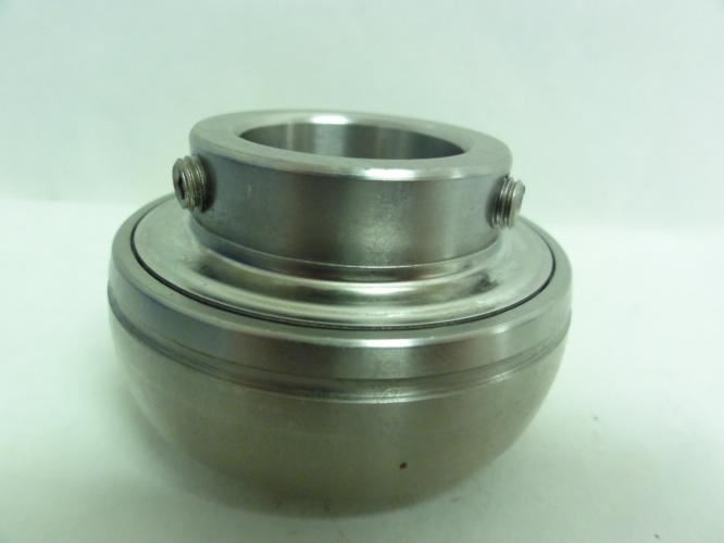 IPTCI SUC206-18; SS Insert Bearing; 1.125" Bore; 2.4409" OD