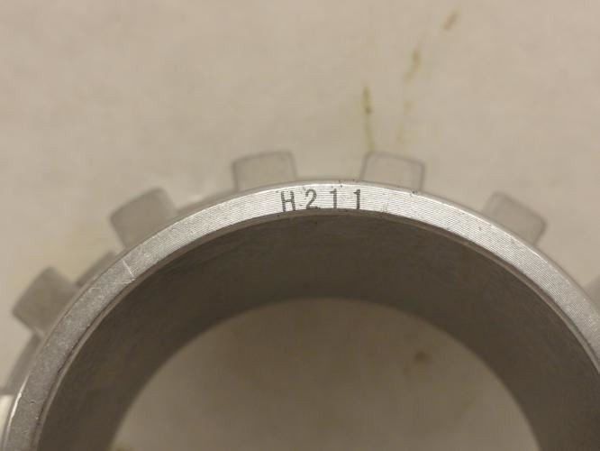 SKF H 211; Adapter Sleeve W/Locknut; 50mm ID;M55x2 mm Thread