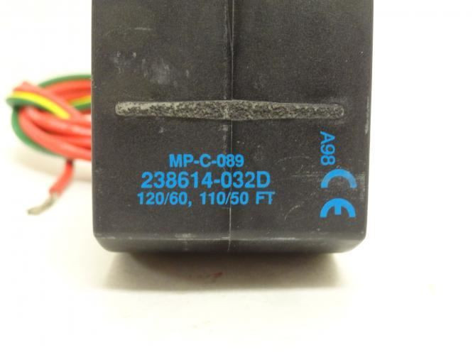 ASCO 238614-032D; Solenoid Valve Coil; 110/120VAC