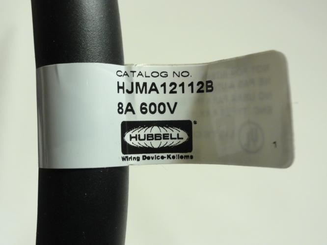 Hubbell HJMA12112B; Mini-Quick Jumper; Cable Assy; 8A; 600VAC