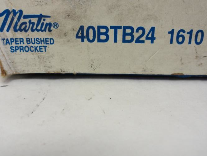 Martin 40BTB24-1610; Bushed Sprocket # 40; 24Teeth