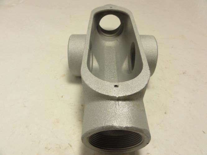 O-Z/Gedney OGGX200A; Aluminum Conduit Body; Size: 2"