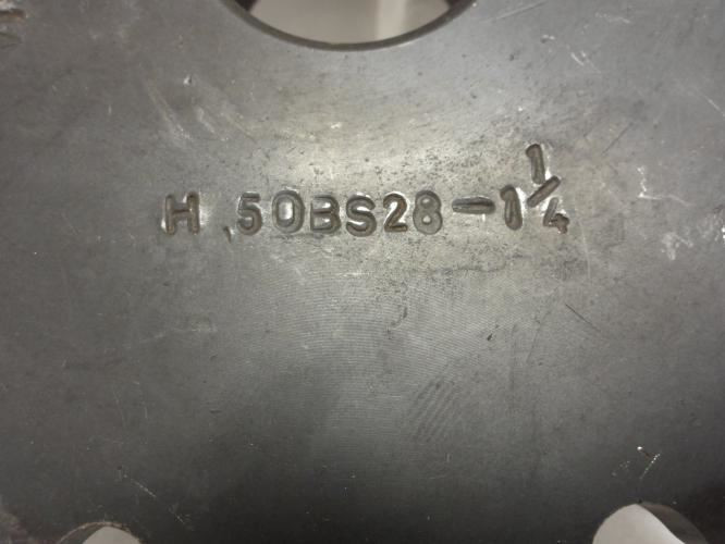 Indonesia H50BS28-1-1/4; Sprocket # 50; 28Teeth; 1-1/4"ID