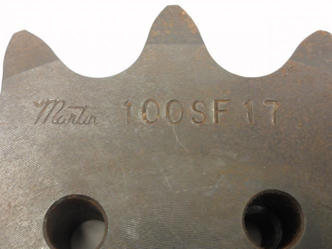 Martin 100SF17; Bushed Sprocket # 100; 17T