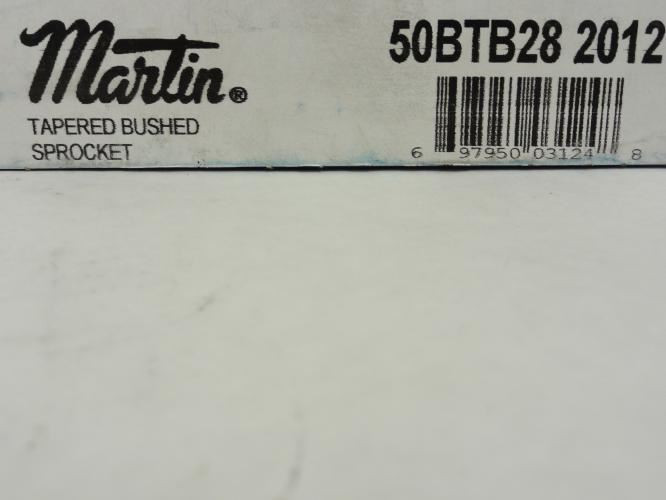 Martin 50BTB28-2012; Bushed Sprocket # 50; 28Teeth