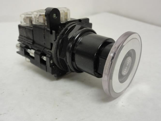 Cutler-Hammer E34YED19-5; Push/Pull Switch; Clear; 250V; 2-NC