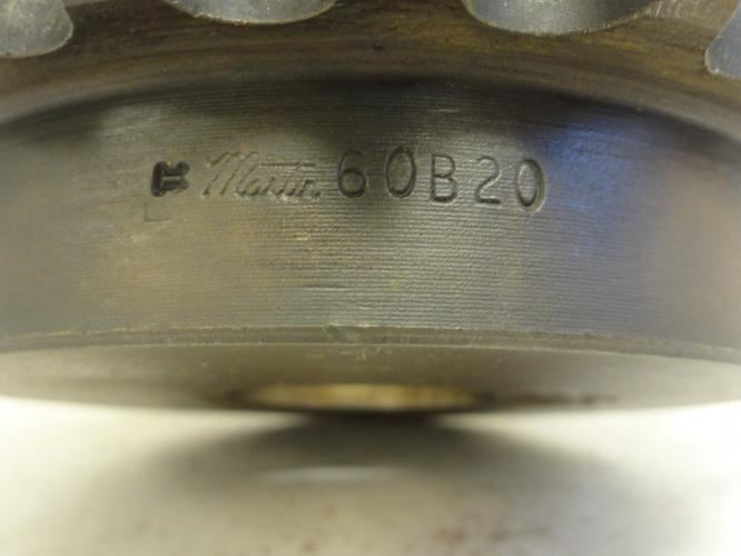 Martin 60B20-1-1/4NK; Sprocket # 60; 20T; 1-1/4"ID; No Keyway