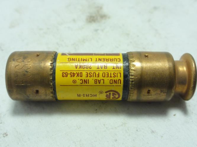 Bussmann LPN-RK-6 1/4; Time Delay Fuse; 6-1/4A. 250V
