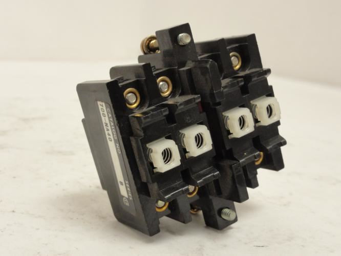 Allen-Bradley 700-NA40; Front Deck/Contact Cartridge 4-Pole