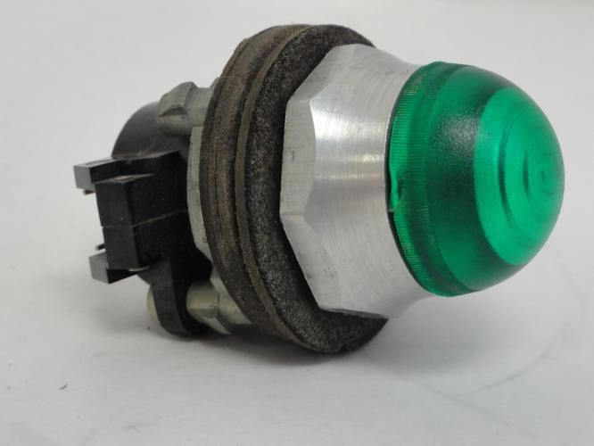 Westinghouse PB1HAL7G; Pilot Light; Green; 120VAC/DC; 3 Watt