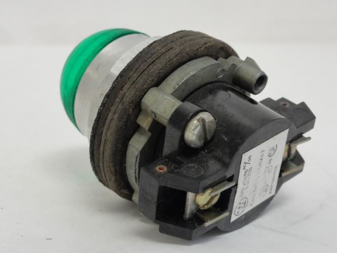 Westinghouse PB1HAL7G; Pilot Light; Green; 120VAC/DC; 3 Watt