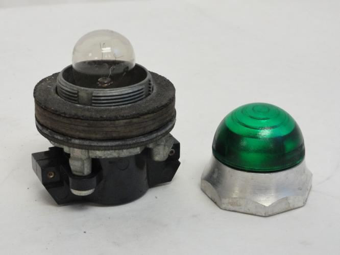 Westinghouse PB1HAL7G; Pilot Light; Green; 120VAC/DC; 3 Watt