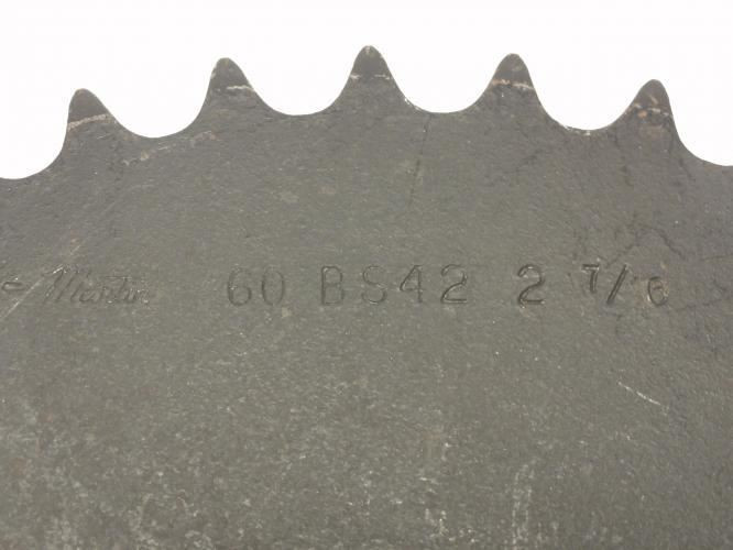 Martin 60BS42-2-7/16; Sprocket # 60; 42T; 2-7/16"ID